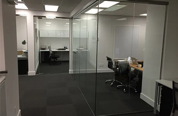 Office - Vancouver, Homer St. - Custom Glass Office Partition