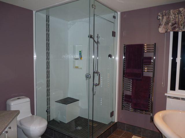 Type 2123S frameless shower enclosure