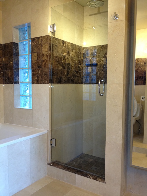 Frameless Glass Shower Door